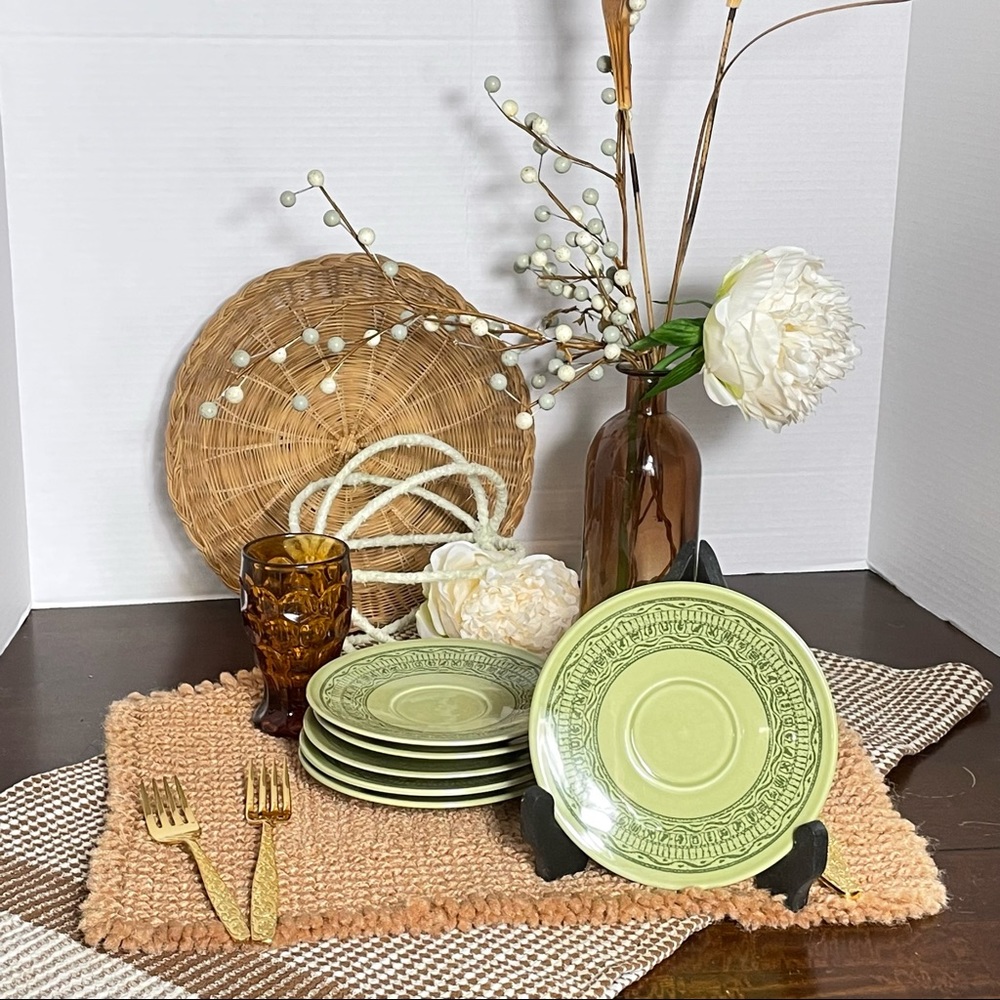 Taylor Smith Taylor | Shades of Grandeur Vintage saucer plates- set of 6